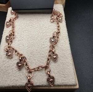 Heart Charm Copper Bracelet (1964)